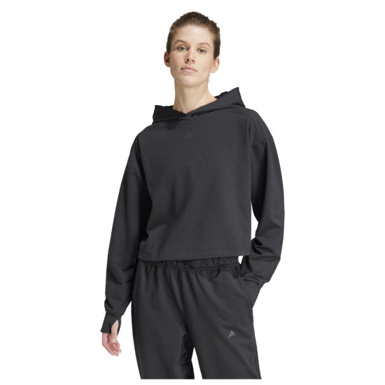 Adidas Γυναικείο φούτερ Power Loose Fit Back-Ventilation Hoodie